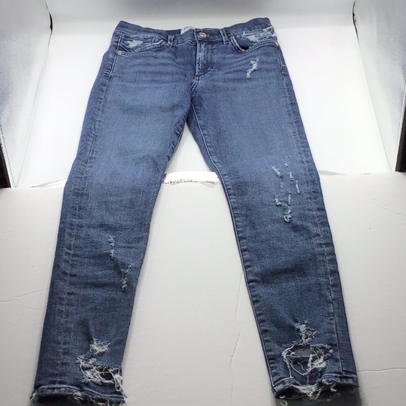 Agolde Sophie High Rise Skinny Crop in Paradox Size 25 - Picture 2 of 14